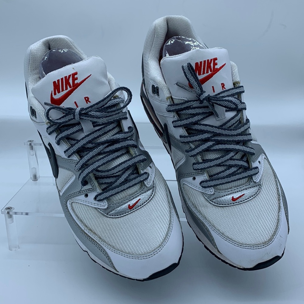 Nike Air Max Command White Grey Silver Men’s Size 11 Sneakers Shoes